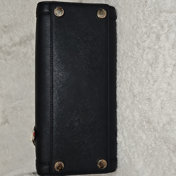 Michael Kors Tina Saffiano Leather Messenger Handbag - Picture 6 of 11